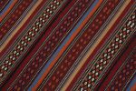 Handwoven Vintage Turkish Jajim Kilim runner in Red | Area Rug in Rugs by Rug and Kilim