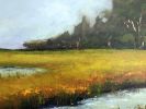Quiet Morning - Coastal Lowlands Landscape Painting | Oil And Acrylic Painting in Paintings by Filomena Booth Fine Art. Item made of canvas works with contemporary & coastal style