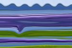 Lilac Stripes 00310 | Prints in Paintings by Petra Trimmel. Item composed of canvas & metal