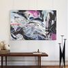Raven | Oil And Acrylic Painting in Paintings by Eugenie Diserio. Item composed of canvas and synthetic in mid century modern or contemporary style