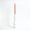Candleholder cone high | Candle Holder in Decorative Objects by LEMON LILY. Item made of wood