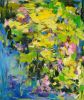 Abstract Art Print - Pond | Prints by YANGS FINE ART. Item composed of canvas in contemporary or modern style