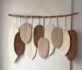 Large Macrame Feathers (10 Feathers) -multicolor | Macrame Wall Hanging in Wall Hangings by macramestories. Item made of wood with cotton works with boho & country & farmhouse style