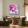 Daybreak Japanese Maple: 36 x 36" oil painting | Oil And Acrylic Painting in Paintings by Christine So. Item composed of canvas in contemporary or japandi style
