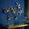 Abstract Metal Wall Art – Multicolor Sculpture – Large Moder | Sculptures by Sarmal Design. Item composed of metal in minimalism or mid century modern style