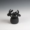 Modern Sculpture, "Wild Ones #46",  Ceramic Sculpture 7" | Sculptures by Anne Lindsay. Item composed of ceramic compatible with contemporary and modern style