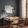 "Alchemy No. 7" I Modern Minimalist Framed Giclée Prints | Paintings by ART + ALCHEMY By Nicolette Atelier. Item composed of wood & canvas compatible with minimalism and japandi style