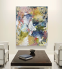 abstracted floral paintings | Paintings by Tom Hoitsma