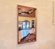 Rustic Live Edge Cherry Burl Wood Mirror - Organic Wall Deco | Decorative Objects by thomas weber