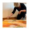 Pamela Beer | Oil And Acrylic Painting in Paintings by Pamela K Beer Contemporary Fine Art. Item composed of birch wood & synthetic