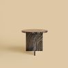 Kenya Black Marble Side Table - KYUSHU by Lebanto | Tables by Lebanto. Item made of marble compatible with minimalism and contemporary style