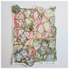 Mosaiced Up 02 - Watercolor Abstract Painting On Paper | Watercolor Painting in Paintings by Apoorva Kasaraneni. Item made of paper
