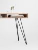 HEIM - Wood desk, computer desk writing desk, industrial des by Mo ...