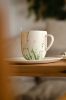 Mugs Meadow, with and without handle | Drinkware by Boya Porcelain | Poslastičarnica Šuma in Beograd. Item composed of ceramic compatible with boho and country & farmhouse style