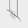 Linear Chandelier V2 | Chandeliers by Adir Yakobi. Item made of brass with glass works with contemporary & scandinavian style