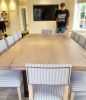 Oak Live-Edge Dining Table | Tables by Handmade in Brighton. Item made of oak wood
