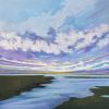 Original Coastal Landscape Painting - Boundless Sky | Oil And Acrylic Painting in Paintings by Filomena Booth Fine Art. Item made of canvas compatible with contemporary and coastal style