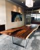 Live Edge Conference Table | Tables by Live Edge Lust | Stifel in Scottsdale. Item composed of wood & steel