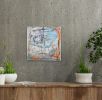 "Clears Up" | Oil And Acrylic Painting in Paintings by Shirly Maimom Art. Item made of canvas with synthetic