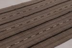 Vintage Persian Kilim, Brown and Beige Geometric Striped | Area Rug in Rugs by Rug and Kilim