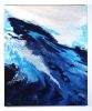 Floating In Turmoil | Oil And Acrylic Painting in Paintings by Gabrielle Shannon | Space Gallery in Denver. Item composed of synthetic