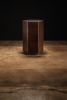 Modern Side Table in Patinated Steel from Costantini, Ettore | Tables by Costantini Design. Item made of steel