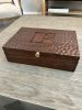 21st Century 200 Piece Luxury Poker Gaming Set | Decorative Box in Decorative Objects by Walker Design Studios. Item made of walnut works with contemporary & modern style
