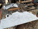 Salvage Rights - 1 | Wall Sculpture in Wall Hangings by Jeffrey H Dean. Item made of wood with steel works with coastal style