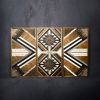 ''Aztec Trio'' Wood Wall Art | Wall Sculpture in Wall Hangings by Skal Collective. Item made of wood