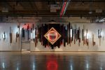 Ring of Fire | Murals by Erik Otto Studio | Livefyre, Inc. in San Francisco. Item composed of wood and glass