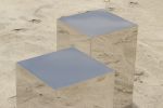 Mirror Finish Pedestal | End Table in Tables by Alust. Item made of steel