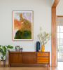 Laug Galad Print | Oil And Acrylic Painting in Paintings by Emily Tingey. Item made of canvas