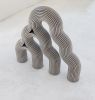 FLUXsculpture      organic stainless-steel sculpture | Sculptures by JAN PAUL. Item in contemporary or industrial style