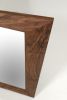 New Mid Century Style Solid Walnut Mirror | Decorative Objects by Wood and Stone Designs. Item made of walnut & glass