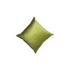 Green velvet handprinted pillow case | Pillows by Britny Lizet. Item composed of cotton in boho or eclectic & maximalism style