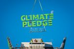 Climate Pledge Arena | Signage by Jones Sign Company | Climate Pledge Arena in Seattle. Item made of aluminum with glass