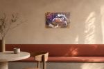 The Path Beneath the Rain | Oil And Acrylic Painting in Paintings by PUGMATIK. Item made of canvas works with contemporary & country & farmhouse style