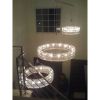 AM8003 CIRCULAR RING | Chandeliers by alanmizrahilighting | New York in New York. Item made of metal with glass