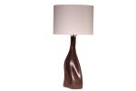 Amorph Nectar Table Lamp, Dark Brown | Lamps by Amorph. Item composed of wood