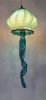 Baby JellyFish Pendant Lamp | Pendants by Rick Strini. STRINI ART GLASS. Item composed of glass