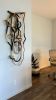 Aloha | Wall Sculpture in Wall Hangings by Trudy Perry. Item made of leather with fiber