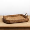 Big Chunky Tray (Teak Stained) | Decorative Tray in Decorative Objects by Hastshilp. Item works with boho & minimalism style
