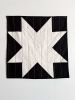 Sawtooth Quilted Wall Hanging | Tapestry in Wall Hangings by ONE TRICK PONY. Item in minimalism or country & farmhouse style