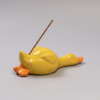 A Ceramic Lazy Duck Incense Holder | Decorative Objects by 4AM Product Design