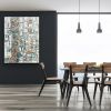 Boundaries of Truth - sold inquire about a similar work of a | Oil And Acrylic Painting in Paintings by L Rowland Contemporary Art. Item made of wood & synthetic