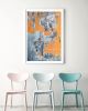 Abstract photography print, 'Rust Collage' industrial art | Photography by PappasBland. Item composed of paper in mid century modern or contemporary style