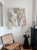 “NUMB” large tapestry scale woven wall handing custom | Wall Hangings by Anna Baranova Art. Item composed of cotton and fiber in contemporary or country & farmhouse style
