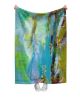 Belgian Linen Fabric Art Panel: Splendid by Dorothy Fagan | Textiles by Dorothy Fagan Fine Arts. Item made of linen compatible with mid century modern and contemporary style