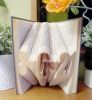 Folded Book Art - custom made for you | Sculptures by Q Wollock. Item made of paper