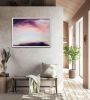Raven's song - Soft abstract sunset sky painting | Oil And Acrylic Painting in Paintings by Jennifer Baker Fine Art. Item made of canvas works with contemporary style